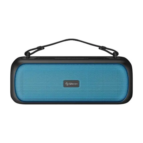 Bocina Portátil Steren BOOM-140 - Bluetooth - 3.5mm - Azul - BOOM-140