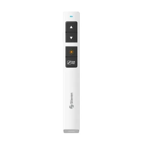 Apuntador Láser Steren COM-5606 - Inalámbrico - Blanco - COM-5606