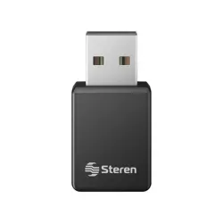 Adaptador de Red Steren COM-8230+ - USB - 2.4/5 GHz - COM-8230+ Adaptador de Red Steren COM-8230+ - USB - 2.4/5 GHz - COM-8230+