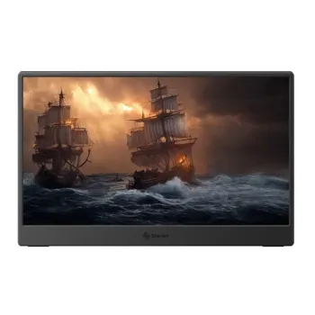 Monitor Portátil Steren DIS-114 - 14" - Full HD - Mini HDMI - USB-C - Altavoces integrados - DIS-114