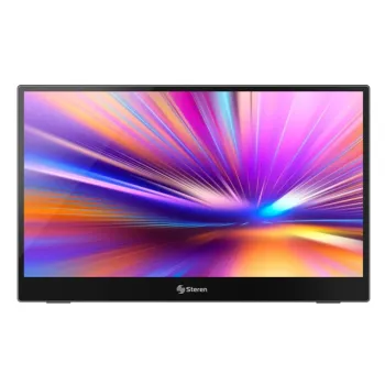 Monitor Touch Steren DIS-116T - 15.6" - Full HD - Mini HDMI - USB-C - DIS-116T