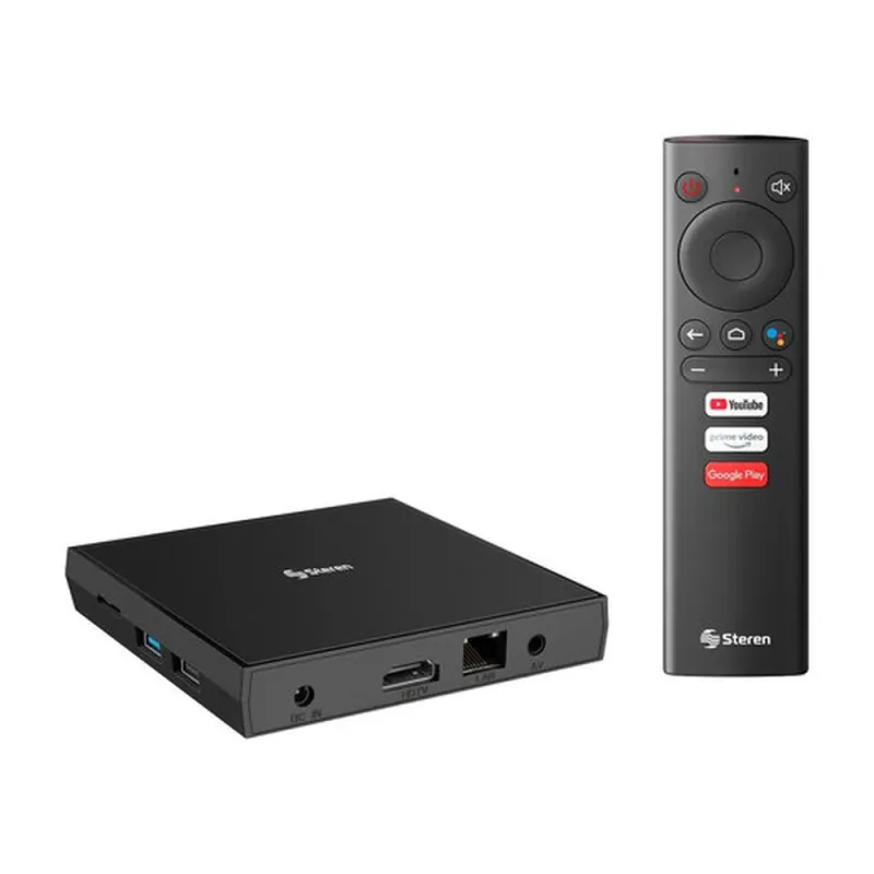 TV Box Steren INTV-1000 - 4K UHD - Chrome Cast - INTV-1000