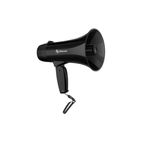 Mini Megafono Steren MG-240 - 5W - Grabador - Batería Recargable - MG-240 Mini Megafono Steren MG-240 - 5W - Grabador - Batería Recargable - MG-240