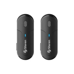 Micrófono Steren MIC-9050 - Inalámbrico - USB-C - 2 Piezas - MIC-9050 Micrófono Steren MIC-9050 - Inalámbrico - USB-C - 2 Piezas - MIC-9050