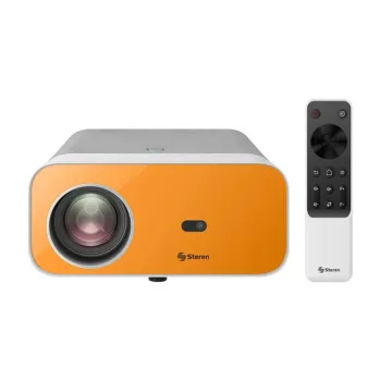 Proyector Steren PRO-4000 - 300 Lúmenes - Full HD - HDMI - USB - PRO-4000
