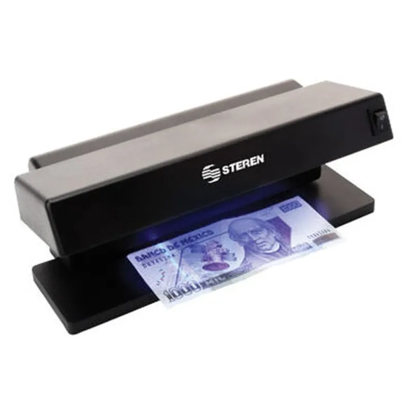 Detector de Billetes Falsos Steren SEG-050 - Luz Negra - SEG-050
