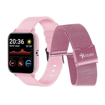 SmartWatch Stylos STASWM3CP - 1.69" - Bluetooth - Rosa - STASWM3CP