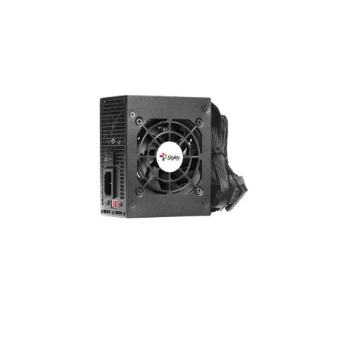 Fuente de Poder Stylos SFX - 500W - 20+4 Pines - Sata - Molex - STFPSFX1B