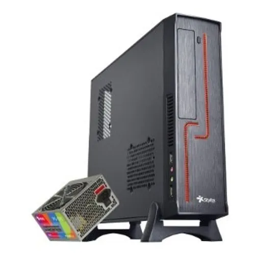 Gabinete Stylos Keelan - Mini Torre - Mini ITX - Fuente 550W - STGAKL1B