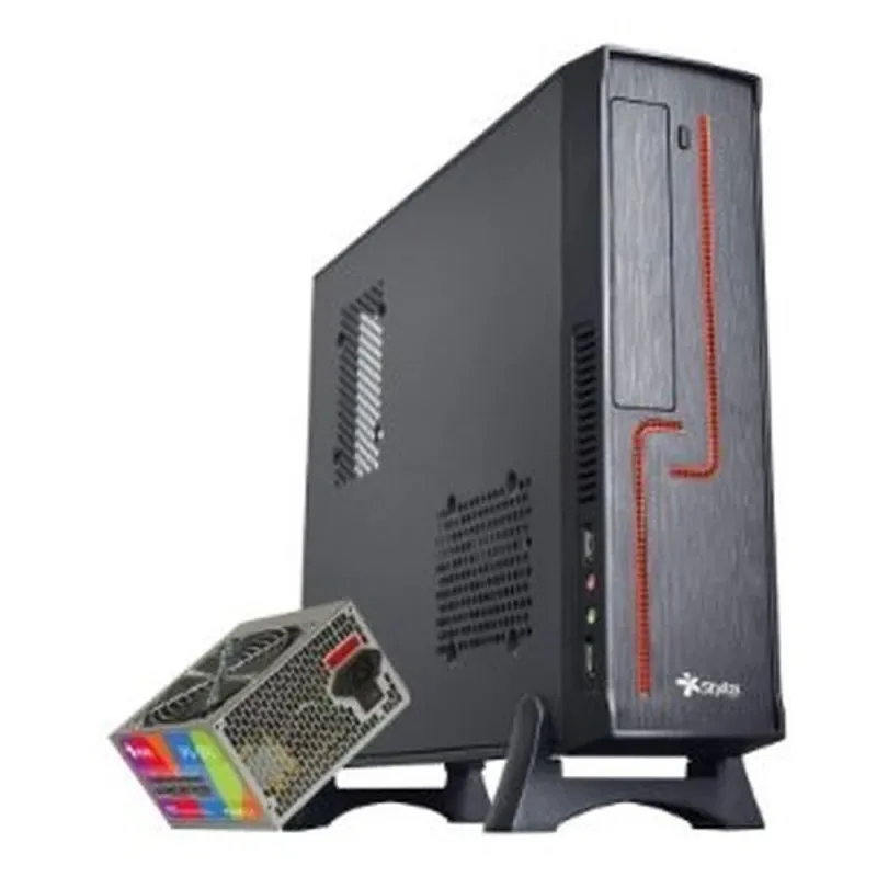 Gabinete Stylos Keelan - Mini Torre - Mini ITX - Fuente 550W - STGAKL1B