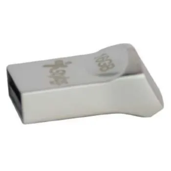 Memoria USB Stylos STMUS42S - 16GB - USB 2.0 - Plata - STMUS42S