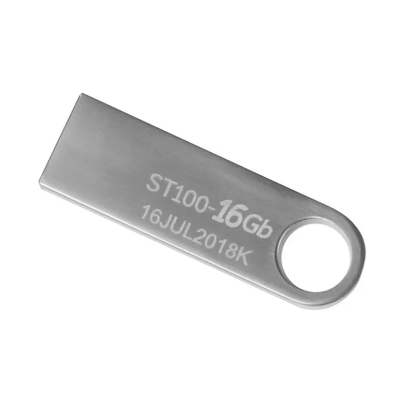 Memoria USB Stylos - 16GB - USB 2.0 - Plata - STMUSB2B