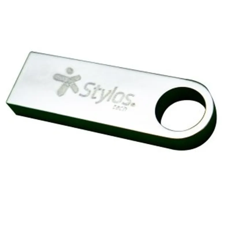 Memoria USB Stylos STMUSB5B - 128GB - USB - 2.0 - Plata - STMUSB5B