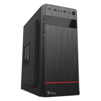 Gabinete Stylos STPGAC4B - ATX/Micro-ATX/Mini-ITX - Fuente 500W - STPGAC4B