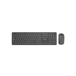 Kit Teclado y Mouse Stylos STPKTM5B - Inalámbrico - USB - Español - Negro - STPKTM5B Kit Teclado y Mouse Stylos STPKTM5B - Inalámbrico - USB - Español - Negro - STPKTM5B