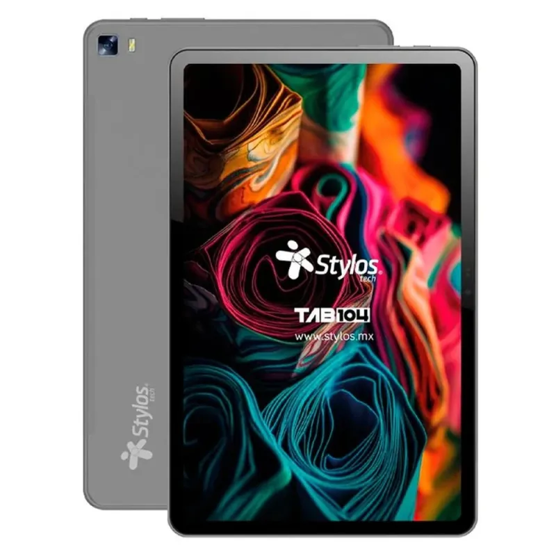 Tablet Stylos TAB104 - 10.4" - Octa Core - 4GB - 128GB - Cámaras 5MP/13MP - Android - Gris - STTA1041G