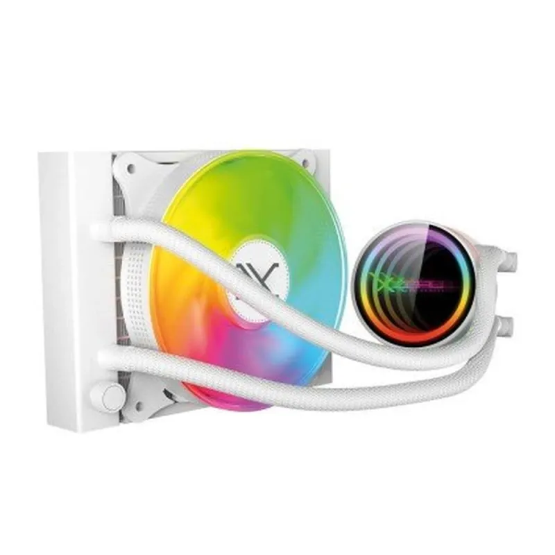 Enfriamiento Líquido Xzeal Gaming XZ-409 - 1 Ventilador - 800 RPM - ARGB - Blanco - XZCO409W