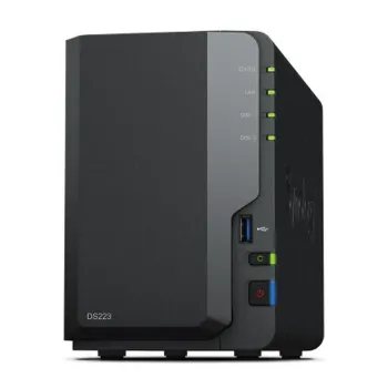 Sistema de Discos NAS Synology DiskStation DS223 - 2 Bahías - DS223