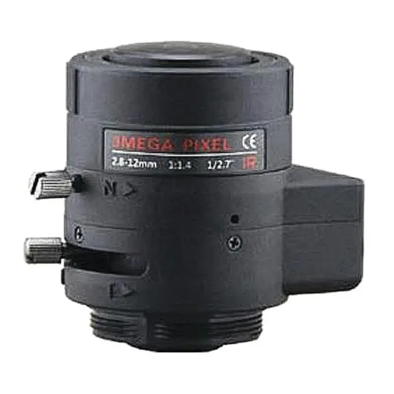 Lente Varifocal SYSCOM - 3MP - 2.8 a 12 mm - IRIS Automático - Formato 1/2.7 - SYS-02812-DIRSD