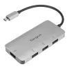 HUB Targus ACH226BT - 4 Puertos - Conector USB-C  - ACH226BT