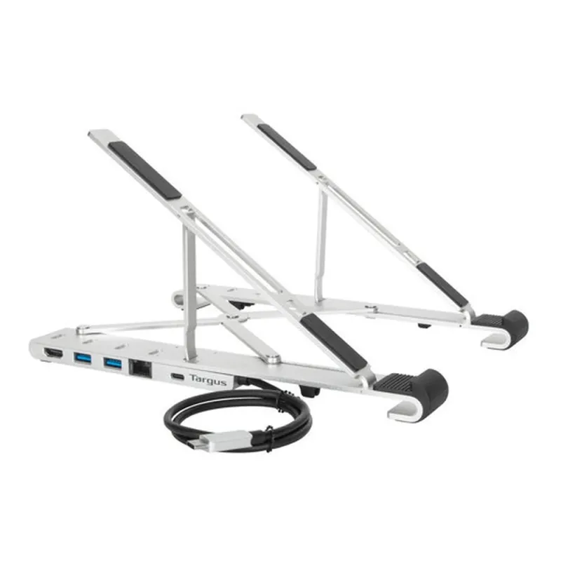 Base para Laptop Targus Portable Stand - Hasta 15.6" - Plata - AWU100005GL