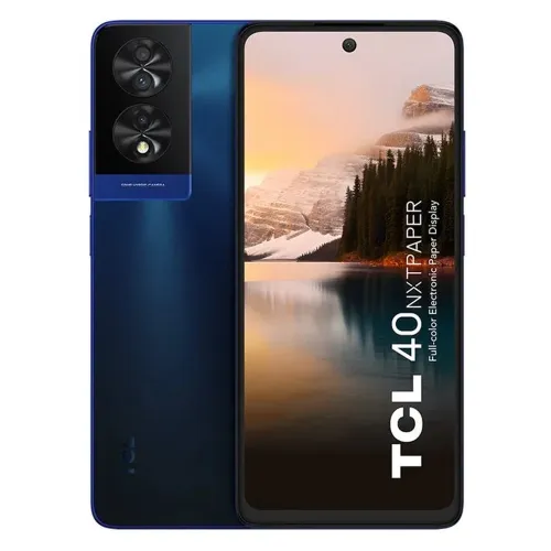 Smartphone TCL 40 NXTPAPER - 6.78" - Mediatek - 8GB - 256GB - Cámaras 32MP/50MP - 5010 mAh - Android - Azul - TCL 40NXTPAPER 8+256G AZUL Smartphone TCL 40 NXTPAPER - 6.78" - Mediatek - 8GB - 256GB - Cámaras 32MP/50MP - 5010 mAh - Android - Azul - TCL 40NXTPAPER 8+256G AZUL