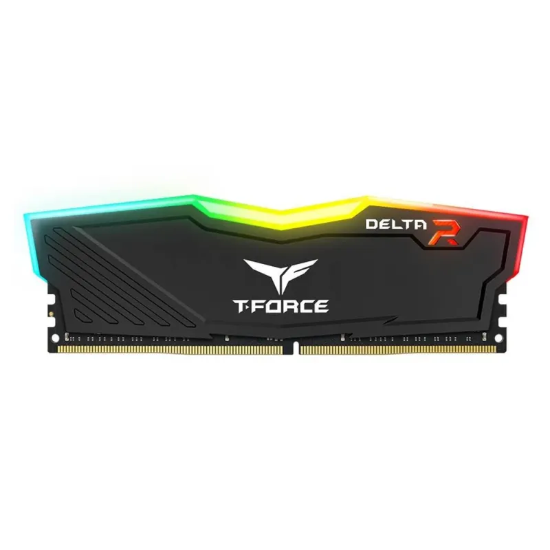Memoria RAM TEAMGROUP T-Force Delta RGB - DDR4 - 8GB - 3200MHz - UDIMM - Para PC - TF3D48G3200HC16F01