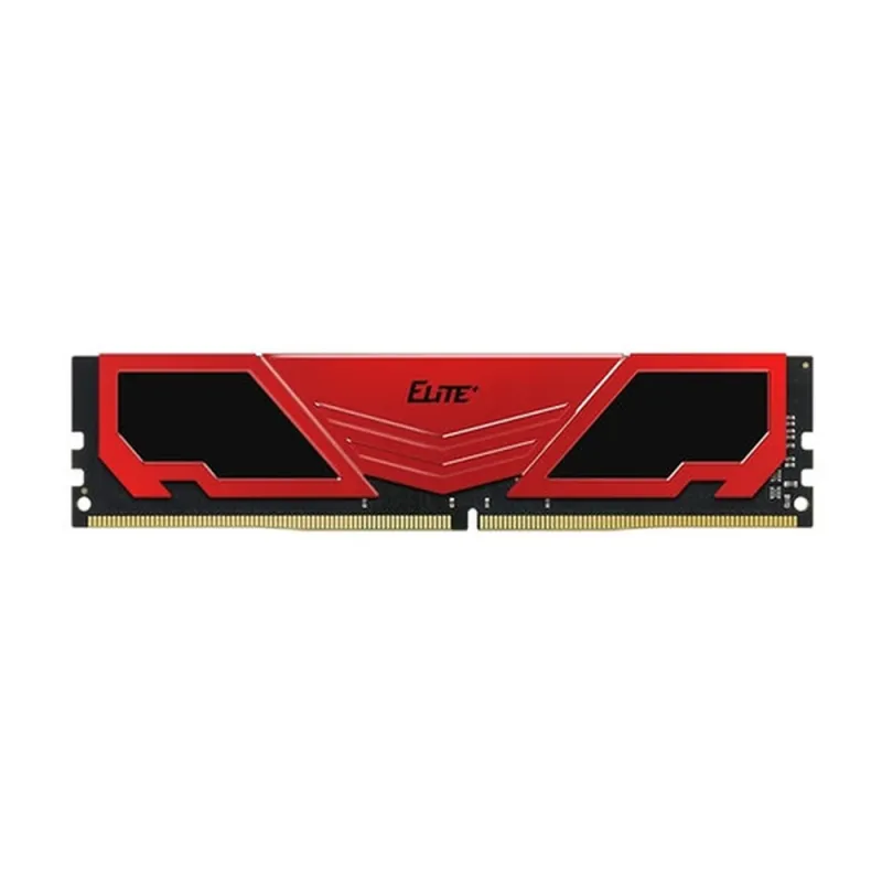 Memoria RAM TEAMGROUP ELITE PLUS - DDR4 - 8GB - 3200 MHz - Rojo - TPRD48G3200HC2201