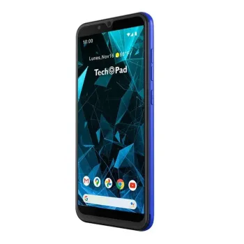 Smartphone TechPad M55 4G - 5.5" - QuadCore - 2GB - 16GB - Cámaras 5MP/8MP - Android - Azul - M55 AZUL