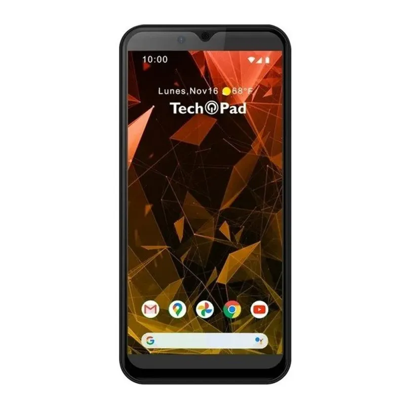 Smartphone TechPad M55 4G - 5.5" - QuadCore - 2GB - 16GB - Cámaras 5MP/8MP - Android - Gris - 27 CEL M55 GRIS
