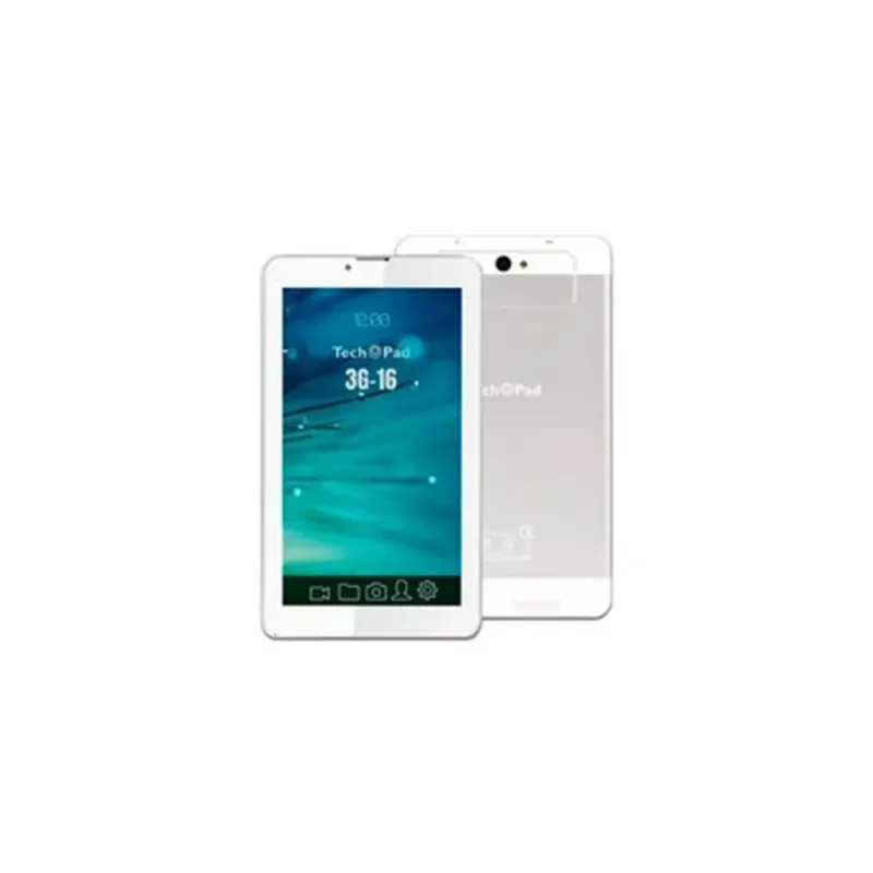 Tablet TechPad 3GR - 7" - Quad Core - 1GB - 16GB - Cámaras 0.3MP/2MP - Android - Blanco - 3GR BLANCA