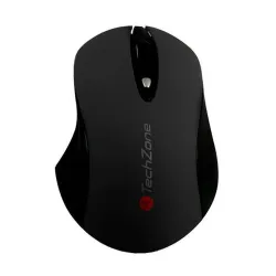 Mouse TechZone TZ16MOU01 - Inalámbrico - 800 / 1600 Dpi - Negro - TZ16MOU01-INA Mouse TechZone TZ16MOU01 - Inalámbrico - 800 / 1600 Dpi - Negro - TZ16MOU01-INA