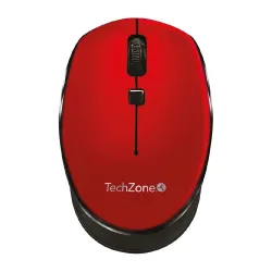 Mouse TechZone TZ19MOU01-INAR - Inalámbrico - USB - Rojo con Negro - TZ19MOU01-INAR Mouse TechZone TZ19MOU01-INAR - Inalámbrico - USB - Rojo con Negro - TZ19MOU01-INAR