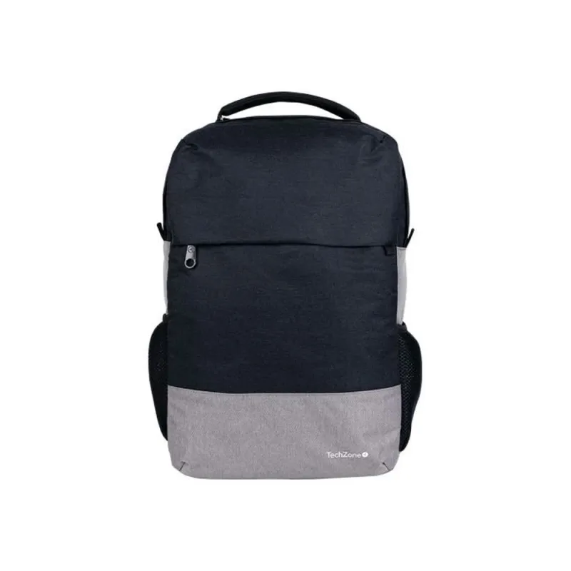 Mochila TechZone Strong Grey - 15.6" - Gris con Negro - TZ21LBP07-G