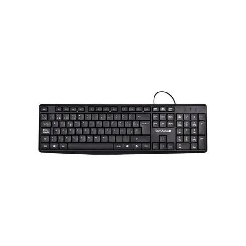 Teclado TechZone TZACTCA04 - Alámbrico - TZACTCA04