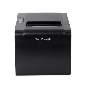 Impresora de Tickets TechZone TZBE102 - Térmica - 200 mm/s - 80 mm - USB - RJ-11 - Serial - Ethernet - TZBE102