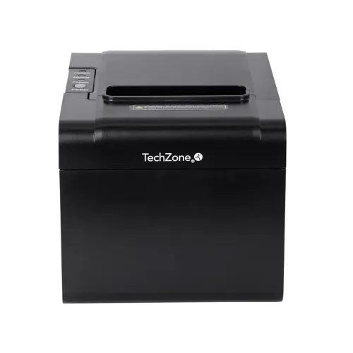 Impresora de Tickets TechZone TZBE102 - Térmica - 200 mm/s - 80 mm - USB - RJ-11 - Serial - Ethernet - TZBE102