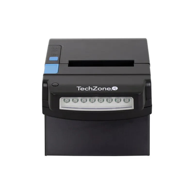 Impresora de Tickets TechZone TZBE400 - Térmica - 260 mm/s - 80mm - USB - RJ-11 - Serial - Ethernet - TZBE400