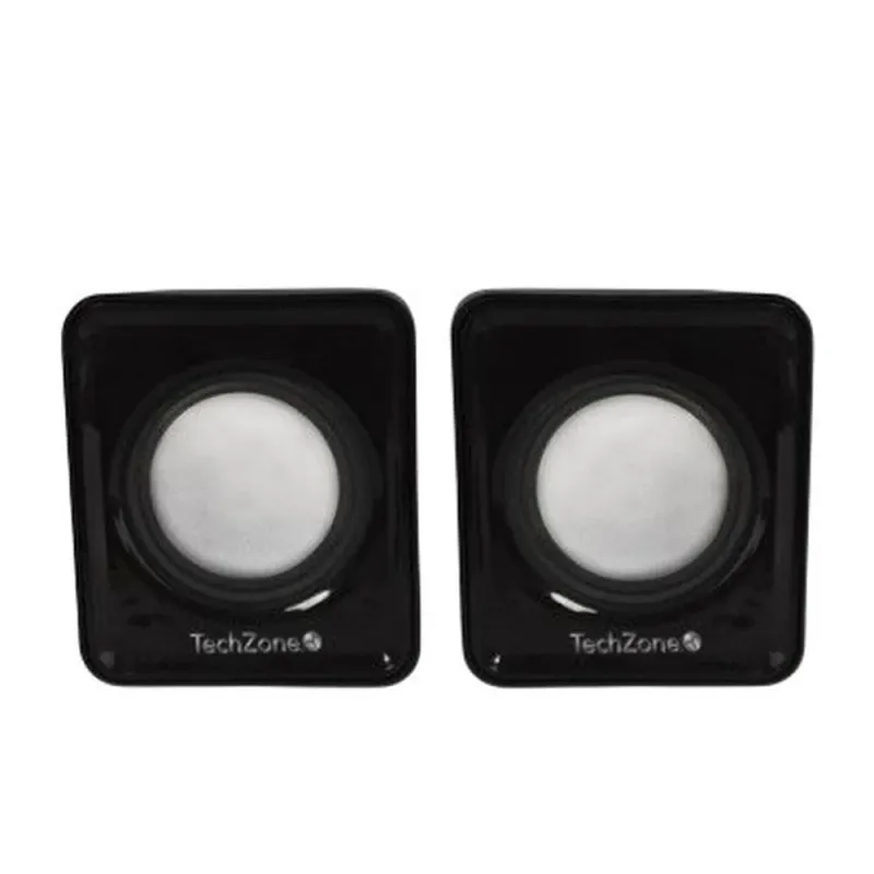 Bocina para Computadora TechZone - Alámbrico - 3.5 mm - 6W - TZBOC3.5