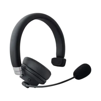 Diadema TechZone TZDIBT01 - Inalámbrico - Bluetooth - Micrófono - Negro - TZDIBT01