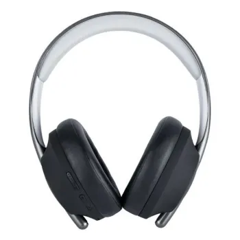Audífonos TechZone ULTRA BASS - Inalámbrico - Bluetooth - Negro con Gris - TZDJ01