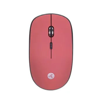 Mouse TechZone TZMOUINA03 - Inalámbrico - USB - 4 Botones - Rojo - TZMOUINA03