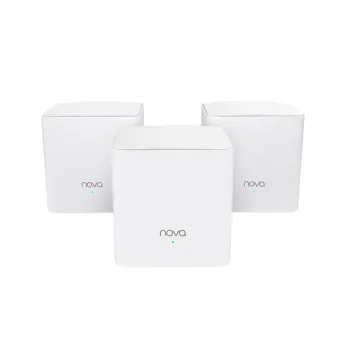 Sistema Tenda MW5G - 2.4/5GHz - 867Mbps - 2x RJ-45 - 2 Antenas - 3 Piezas - MW5G(PAQUETE3)