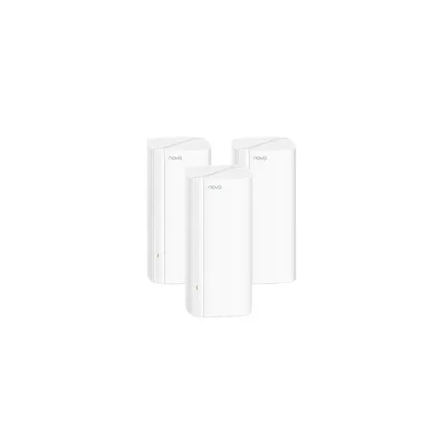 Sistema Wi-Fi 6 Tenda MX12 - 2.4/5GHz - 2402Mbps - 3x RJ-45 - 3 Piezas - MX12-3 Sistema Wi-Fi 6 Tenda MX12 - 2.4/5GHz - 2402Mbps - 3x RJ-45 - 3 Piezas - MX12-3