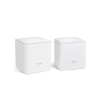 Router Tenda NOVA MW5G - 2.4/5GHz - 300/867Mbps - 2x RJ-45 - 2 Antenas - 2 Piezas - MW5G (2-PACK)