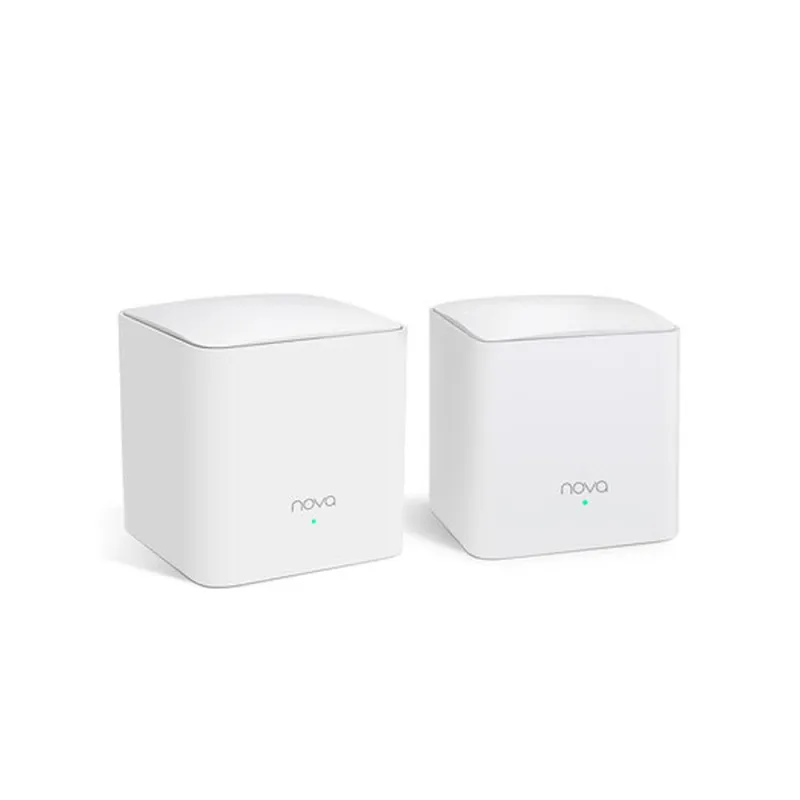 Router Tenda NOVA MW5G - 2.4/5GHz - 300/867Mbps - 2x RJ-45 - 2 Antenas - 2 Piezas - MW5G (2-PACK)