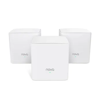Router Tenda NOVA MW5G - 2.4/5GHz - 300/867Mbps - 2x RJ-45 - 2 Antenas - 3 Piezas - MW5G (3-PACK)
