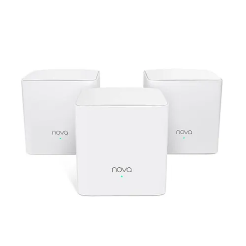 Router Tenda NOVA MW5G - 2.4/5GHz - 300/867Mbps - 2x RJ-45 - 2 Antenas - 3 Piezas - MW5G (3-PACK)