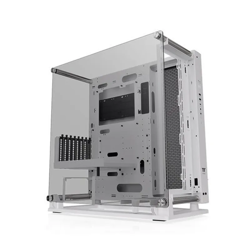 Gabinete Gamer Thermaltake Core P3 TG Pro Snow - Media Torre - ATX/E-ATX/Micro ATX/Mini-ITX - Panel Lateral - Blanco - CA-1G4-00M6WN-09