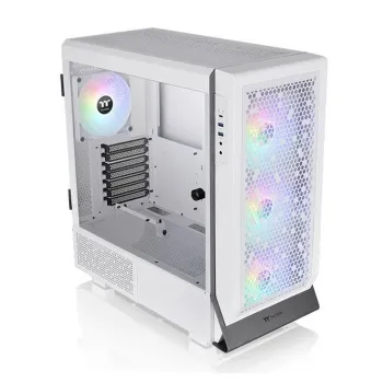 Gabinete Gamer Thermaltake Ceres 500 TG ARGB Snow - Media Torre - ATX/E-ATX/Micro ATX/Mini ITX - 4x Ventilador - Panel Lateral - Blanco - CA-1X5-00M6WN-00
